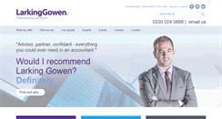 Desktop Screenshot of larking-gowen.co.uk